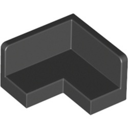 91501-11 Hoekpaneel GROOT 2x2x1 zwart NIEUW *1L0000