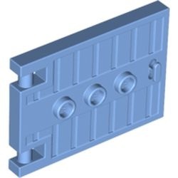 93096-42 Deur 1x5x3 met 3 noppen en hendel blauw, midden NIEUW *