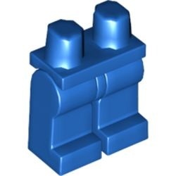 970c00-7 Benen en heupen gelijke kleur blauw NIEUW *2B000