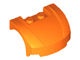 98835-4 Motorkap 3x4x1 2/3 gebogen voorkant oranje NIEUW *0B003