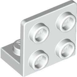 99207-1 Verbindingsplaat 1x2- 2x2 OMGEKEERD wit NIEUW *1B261