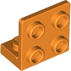 99207-4 Verbindingsplaat 1x2- 2x2 OMGEKEERD oranje NIEUW *1B261