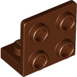 99207-88 Verbindingsplaat 1x2- 2x2 OMGEKEERD bruin, roodachtig NIEUW *1B261
