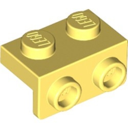 99781-103 Verbindingsplaat 1x2- 1x2 geel, lichthelder NIEUW *1B256