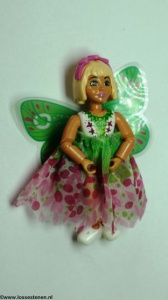 belvFem28aG Vrouw - Josephine (Plant Pattern Skirt met vleugels) #5861 gebruikt *
