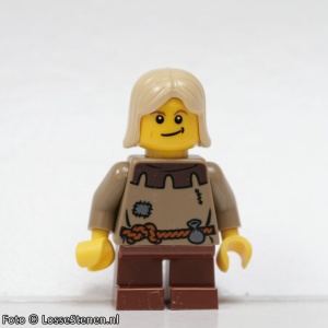 cas411G Fantasy Era - Boerenkind creme haar gebruikt *0M0000