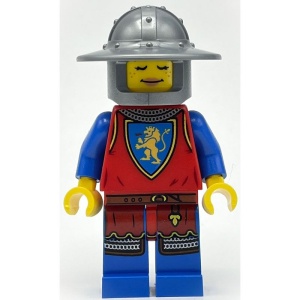 cas561 Ridder, Leeuwenkoning met ronde helm, vrouw NIEUW *