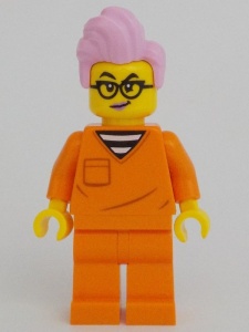 cty1702 Gevangene met roze haar NIEUW *0M0000