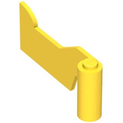 fabah1-3G FABULAND autodeur links geel gebruikt *1C028