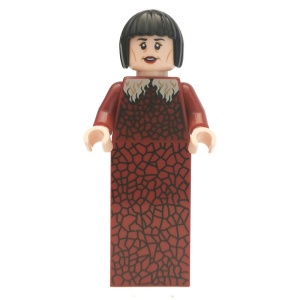 hp201 HP Madame Maxime, donkerrode jurk NIEUW *0M0000