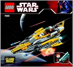 INS7669 7669 BOUWBESCHRIJVING- Anakin's Jedi Starfighter NIEUW *LOC RBSW