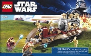 INS7929 7929 BOUWBESCHRIJVING- The Battle of Naboo NIEUW *LOC RBSW