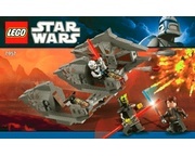 INS7957-G 7957 BOUWBESCHRIJVING- Sith Nightspeeder gebruikt *LOC 6204