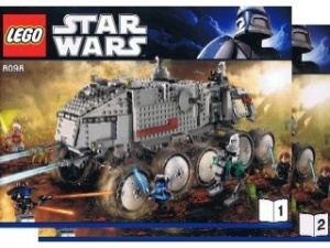 INS8098-G 8098 BOUWBESCHRIJVING- Clone Turbo Tank (2 boekjes) gebruikt *LOC RBSW