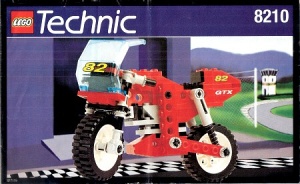 INS8210-G 8210 BOUWBESCHRIJVING- Nitro GTX Bike gebruikt *