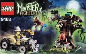 INS9463-Gb 9463 BOUWBESCHRIJVING- The Werewolf MET GAATJES gebruikt *