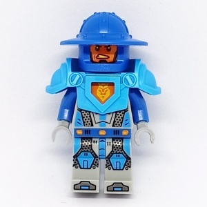 nex038 Nexo Knight Soldier- Donkerazuur gebruikt *0M0000