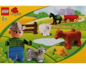 Set 3092-G Friendly Farm, zonder doos gebruikt *