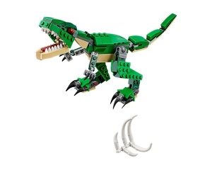 Set 31058-G Mighty Dinosaurs, zonder doos gebruikt *