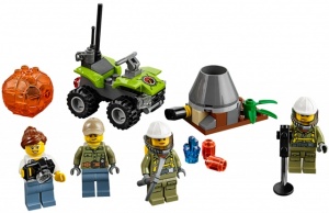 Set 60120 - Town: Volcano Starter Set- Nieuw - Img 2