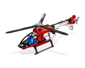 Set 8046-G Set 8046 Helicopter, zonder doos (99% compleet) gebruikt * - Img 1