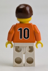 soc095G-10 Nederlands elftal- Rugnummer 10 gebruikt *0M0000 - Img 2