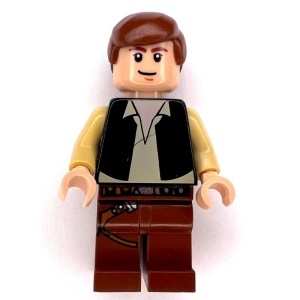 sw0179a Star Wars:Han Solo, Light Flesh (UCS Falcon NIEUW *0M0000