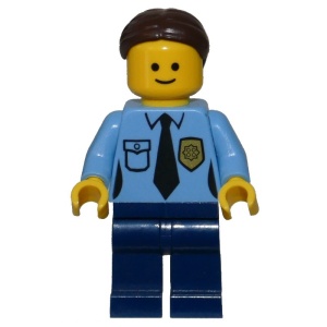 twn220 Politie- Vrouwelijke officer doinkerbruin haar met knot NIEUW *0M0000