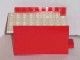 x146c02-5G Middendeel (rompdeel) wit dek (PAKKETZENDING) rood gebruikt *