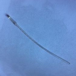 x400c12-12 Fiber optische draad lengte 12 nops transparant gebruikt *