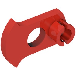 x564-G Trein Steam Drive Rod Holder rood gebruikt *0B066