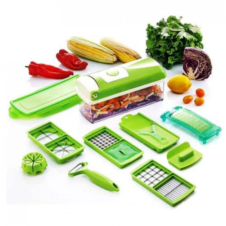 Nicer Dicer Plus - Set Razatoare Multifunctionala Legume si Fructe