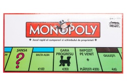 Oferta Speciala - Joc Monopoly Bucuresti, accesorii incluse, +8 ani