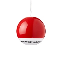 Kendama KROM Pop Chrome Pop LOL Clear, Rosu 