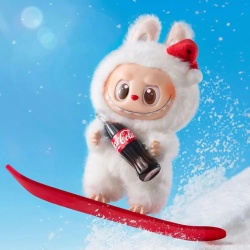 Jucarie de Plus Labubu, Coca Cola, Micutul Monstru, Blind Box 17 cm