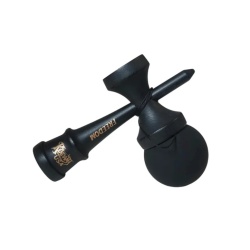 Kendama USA Forever - Bila cu Rubber Grip (All Black Edition) 