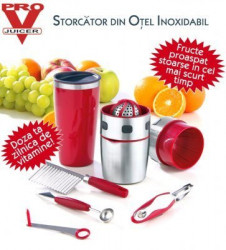 Pro V Juicer - storcator fructe + Cadou Pro-V Decoset doar la 99 lei