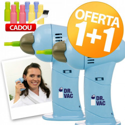 Wax Vac 1+1 + Cadou - Aparat electric de curatat urechile - Reducere 50%