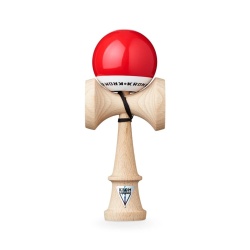 Kendama KROM Pop Chrome Pop LOL Clear, Rosu 