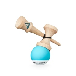 Kendama KROM Pop Chrome Pop LOL Clear, Sky Blue