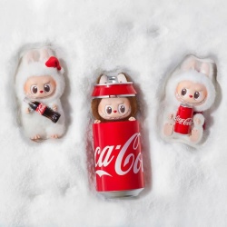 Jucarie de Plus Labubu, Coca Cola, Micutul Monstru, Blind Box 17 cm