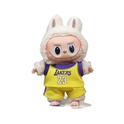 Jucarie De Plus, Labubu, Seria BigIntoEnergy, Generatia 3, Lakers 15 cm