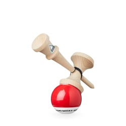 Kendama KROM Pop Chrome Pop LOL Clear, Rosu 