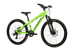 BICICLETA KROSS Dust JR 1.0 DSC M 24 S glossy green KRDUJ124X12M009271 - Img 9