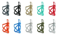 SUPORT BIDON CUBE BOTTLE CAGE HPP LEFT-HAND SIDECAGE MATT BLACK - GLOSSY