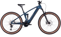 BICICLETA CUBE Stereo Hybrid 120 Race 750 petrolblue n chrome 2024 22" / 29 / XL