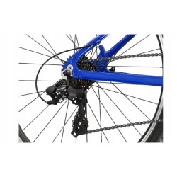 BICICLETA KROSS HEXAGON 1.0 26/S BLUE/SILVER - Img 6