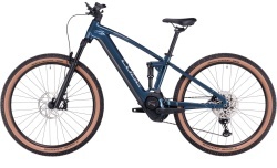 BICICLETA CUBE Stereo Hybrid 120 Race 750 petrolblue n chrome 2024 22" / 29 / XL - Img 5
