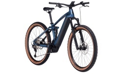 BICICLETA CUBE Stereo Hybrid 120 Race 750 petrolblue n chrome 2024 22" / 29 / XL - Img 2