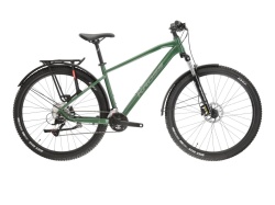 BICICLETA KROSS HEXAGON 4.0 EQ 29/L ARGINTIU/VERDE